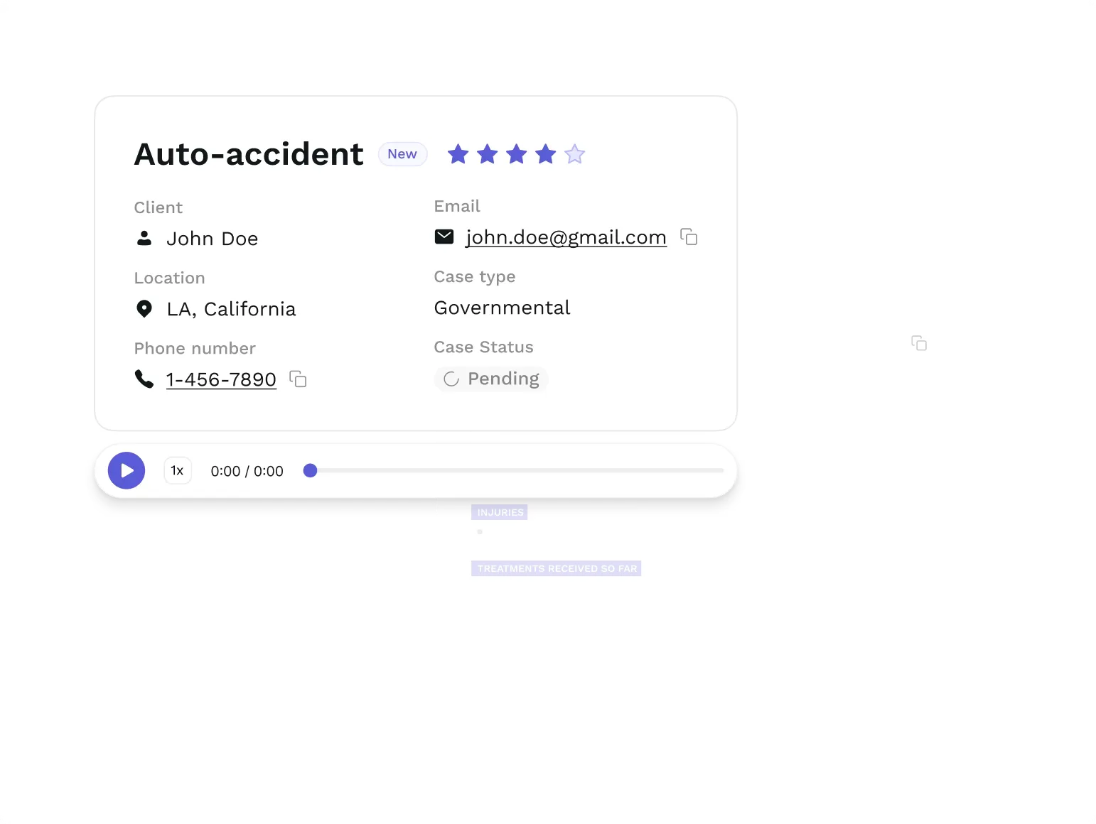 CaseGen AI preview