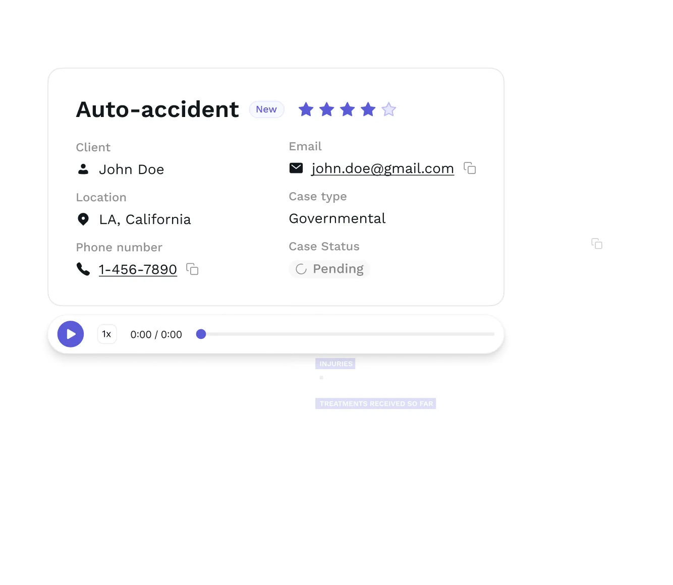 CaseGen AI preview