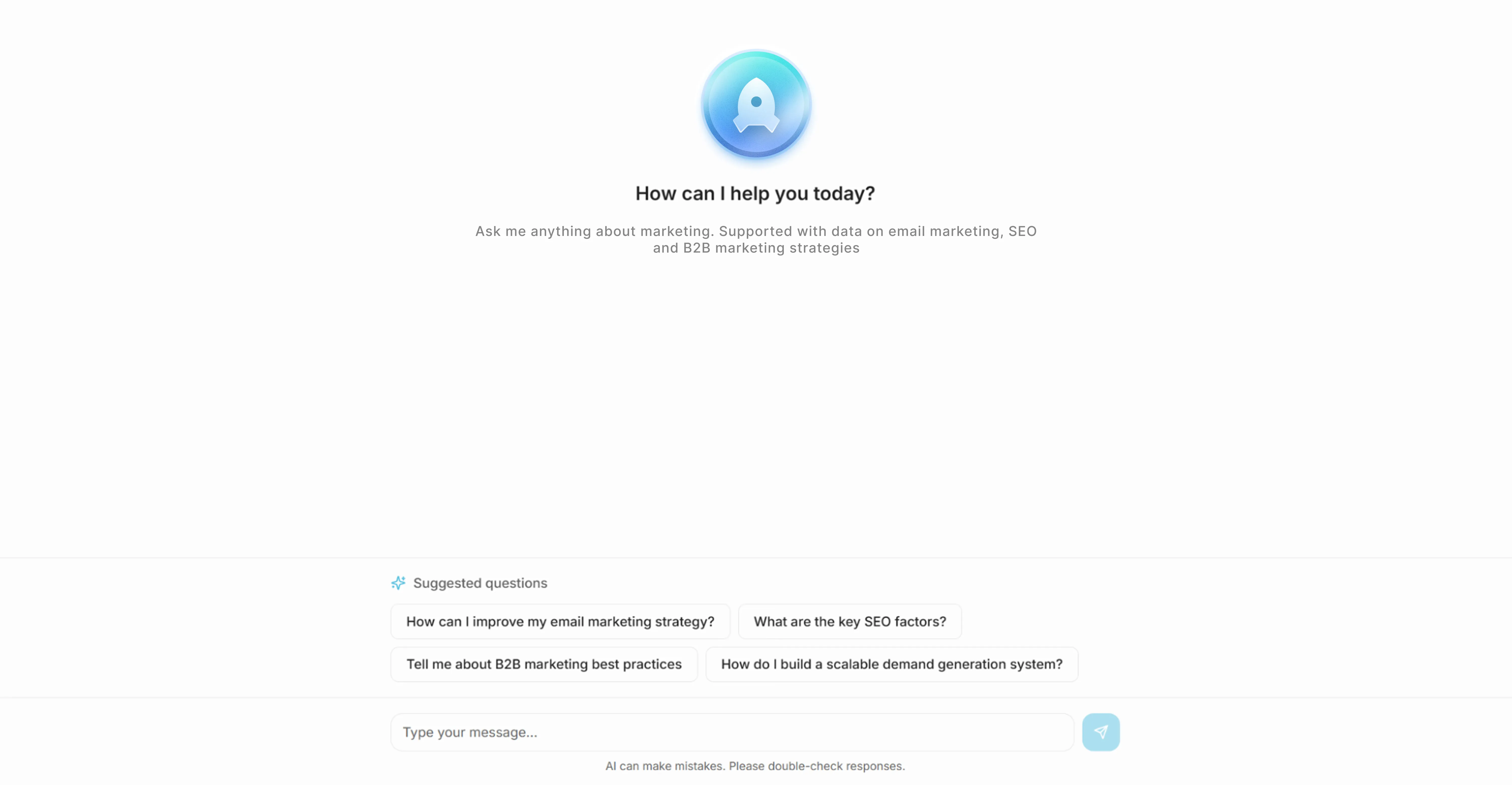 Chat interface