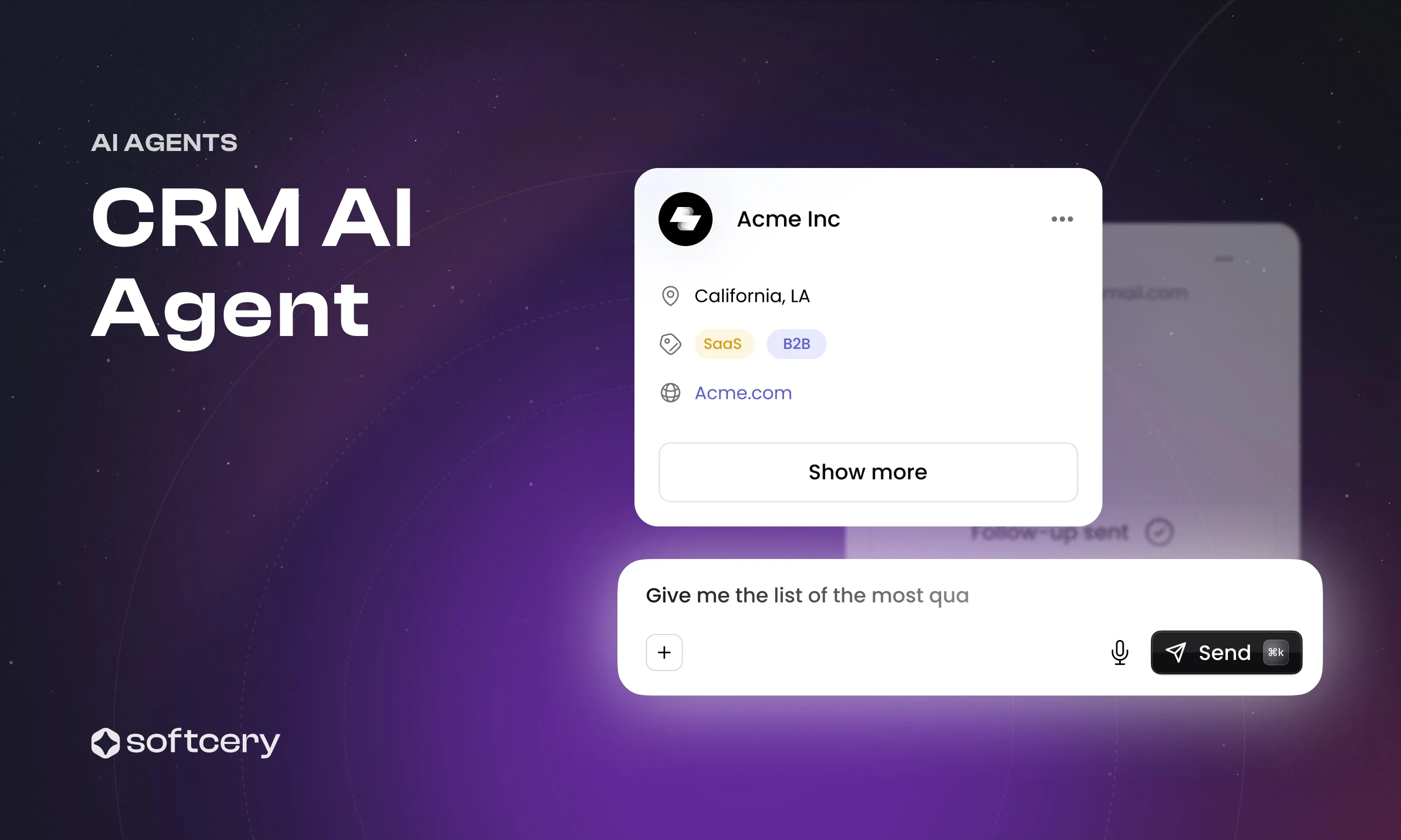 CRM AI Agent: Answers Without Context Explanation