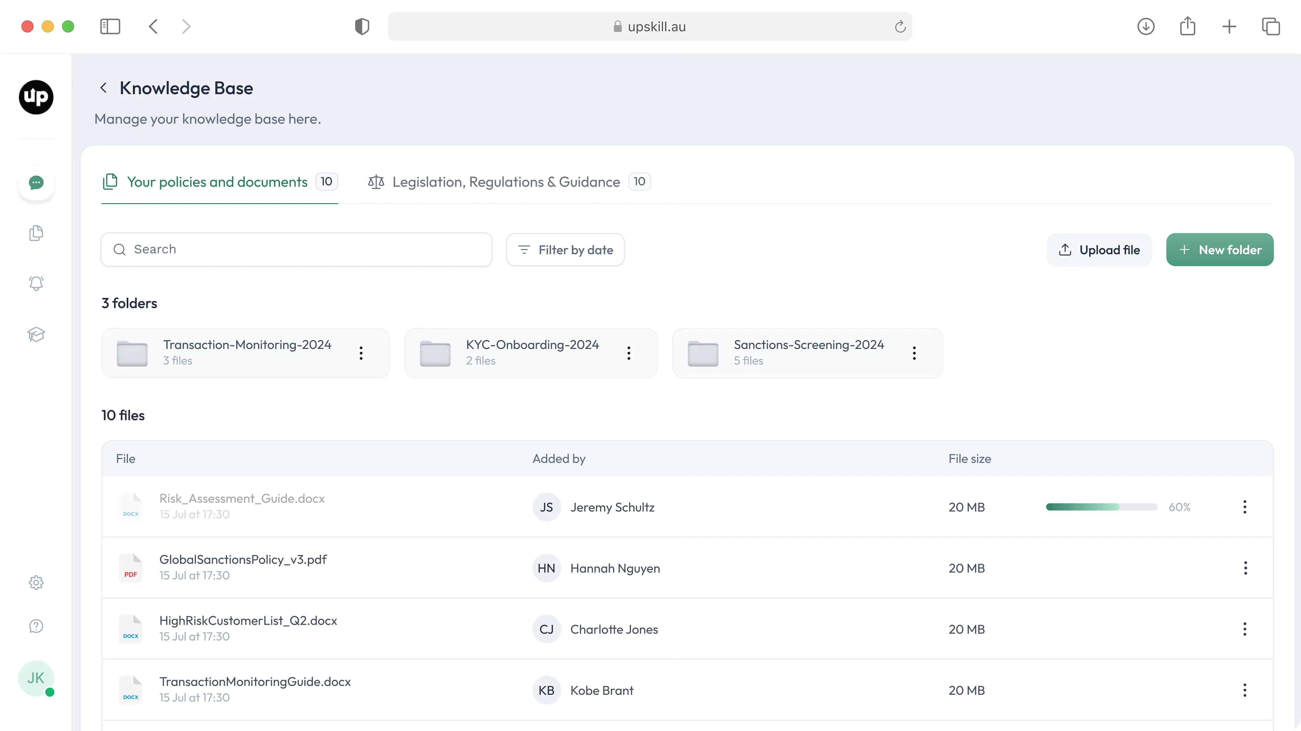 UpSkill AI Platform