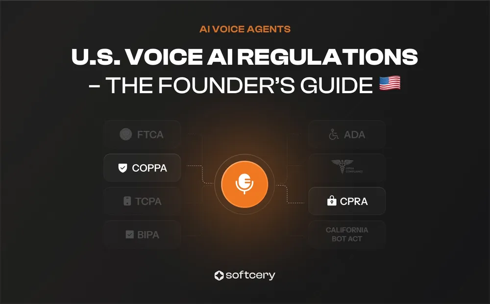 US Voice AI Regulations 2026: TCPA, BIPA, COPPA, HIPAA, State AI Laws